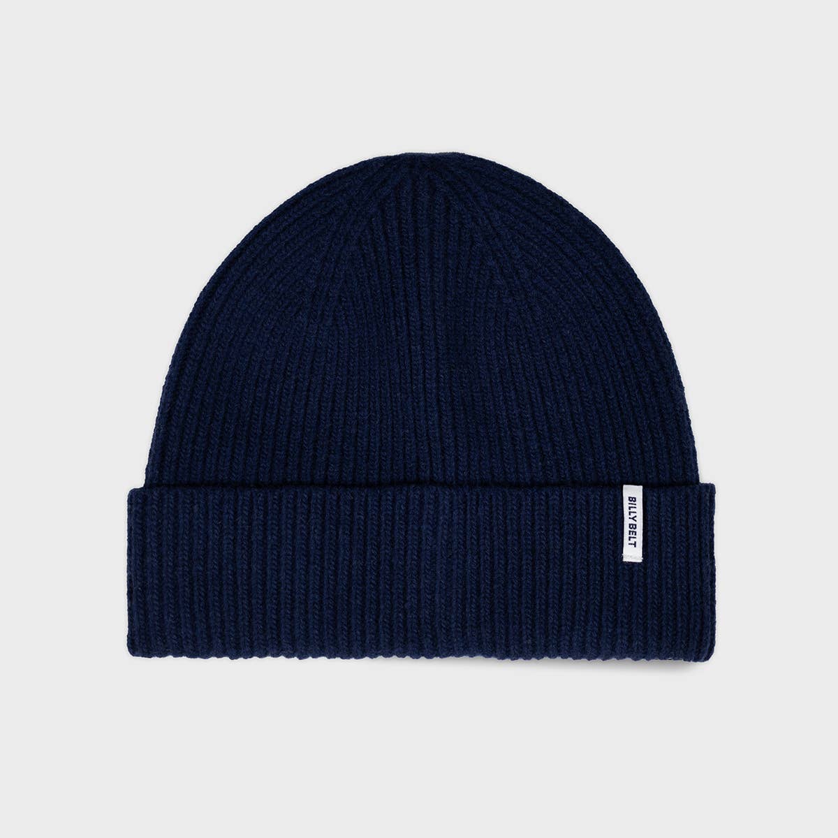 BILLYBELT Deep Blue Lambswool Beanie