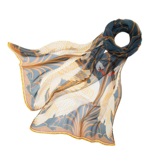 Walter Crane The Swan Pure Silk Scarf