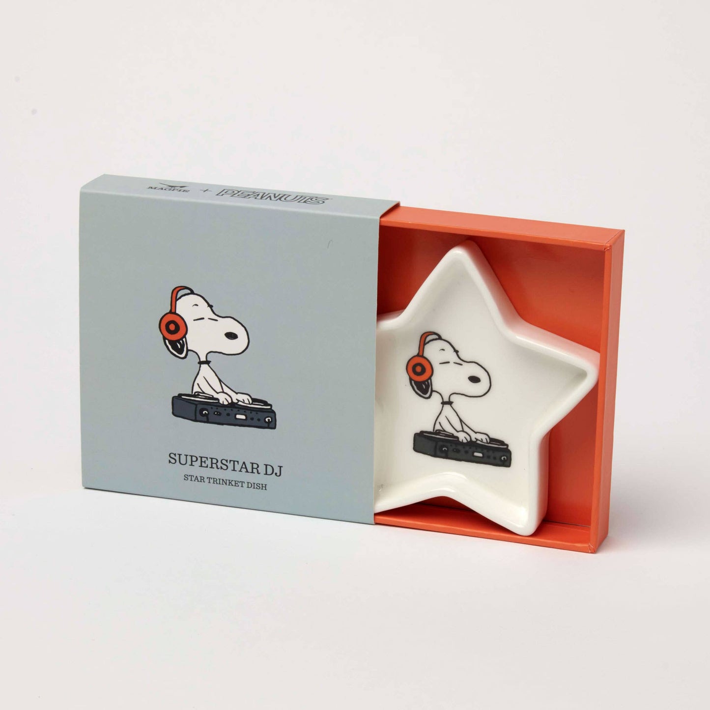 Peanuts Trinket Dish - Star Shaped - Superstar DJ