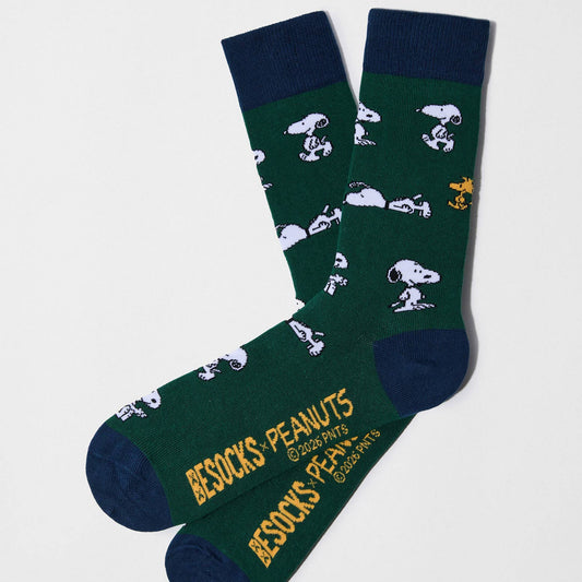 BeSnoopy Green Socks