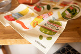 Italian ingredients Cotton Tea Towel