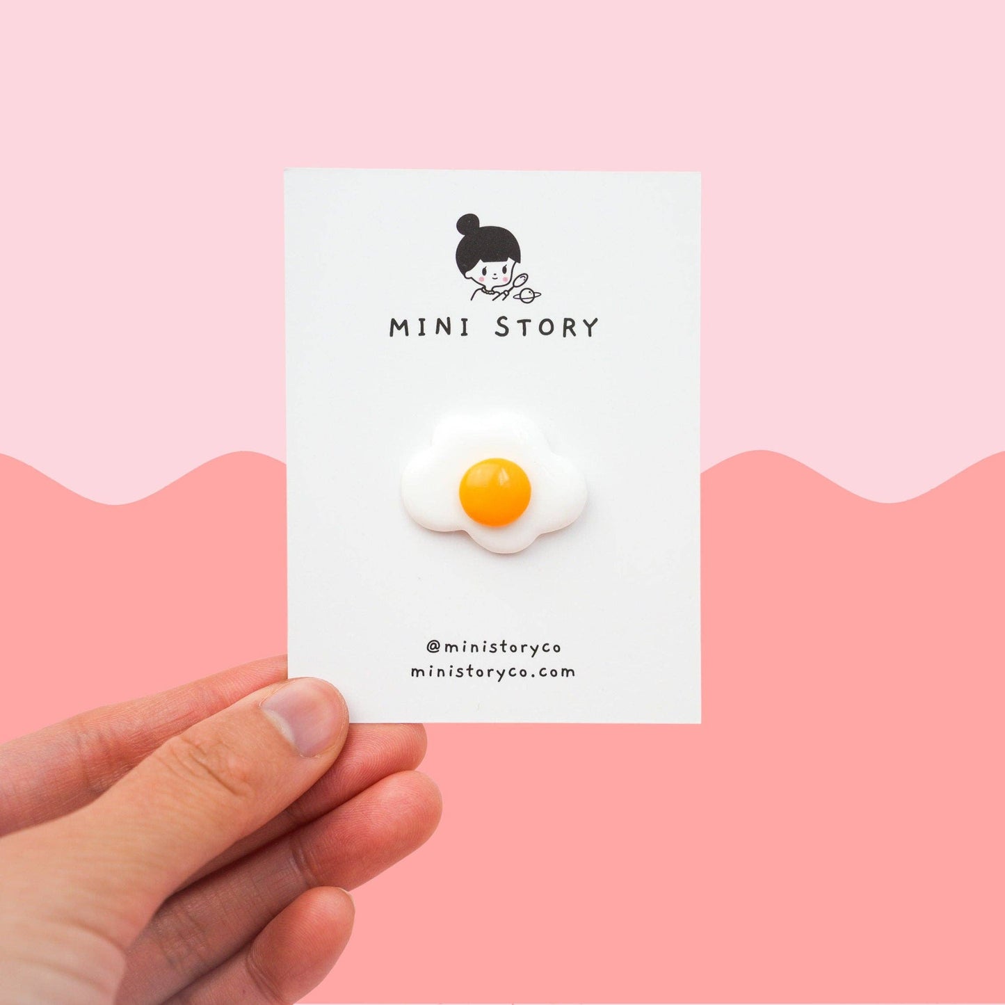 Sunny Side up Egg Pin