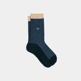 BILLYBELT Chevron Combed Cotton Socks - Belle-île