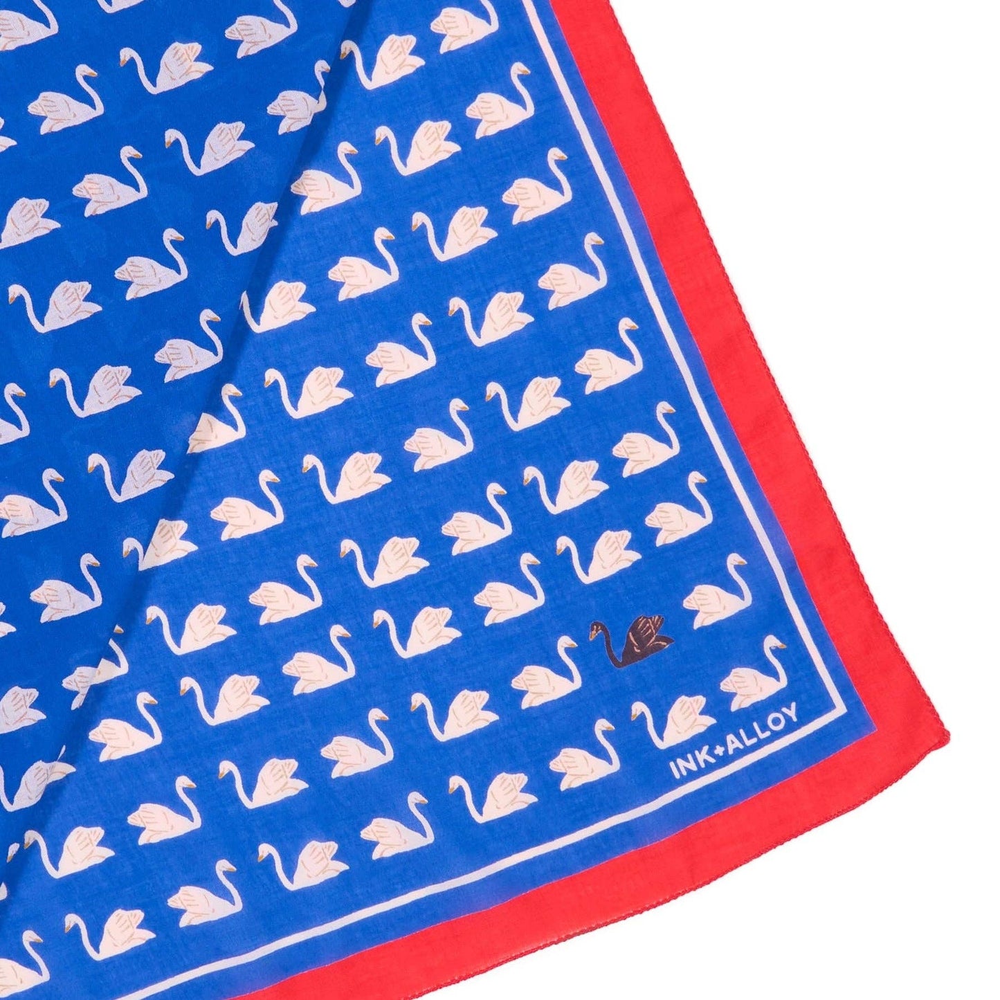 Olivia Swan Print Scarf