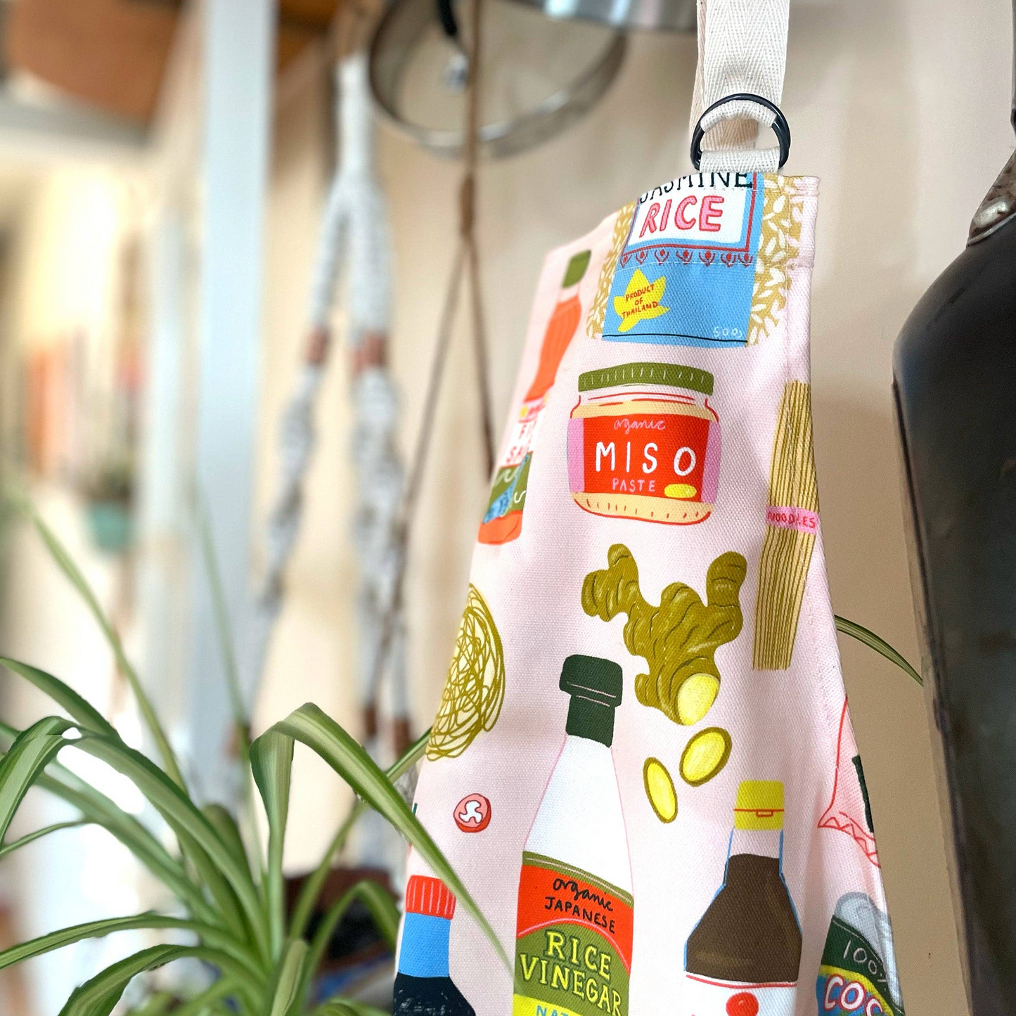 Asian ingredients Cotton Apron