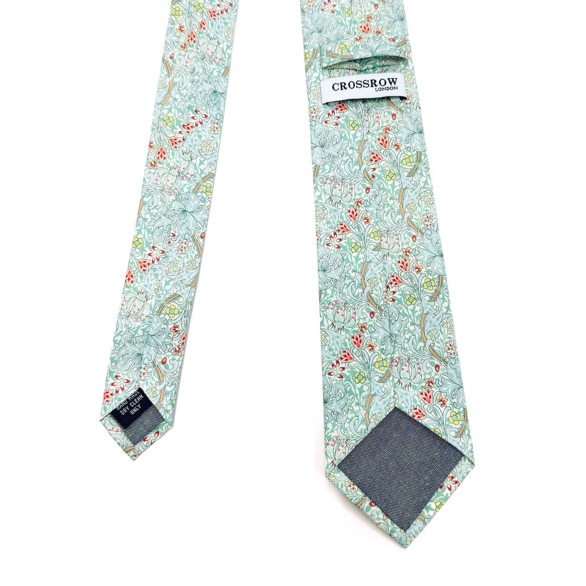 Golden Lily Sage Cotton Tie