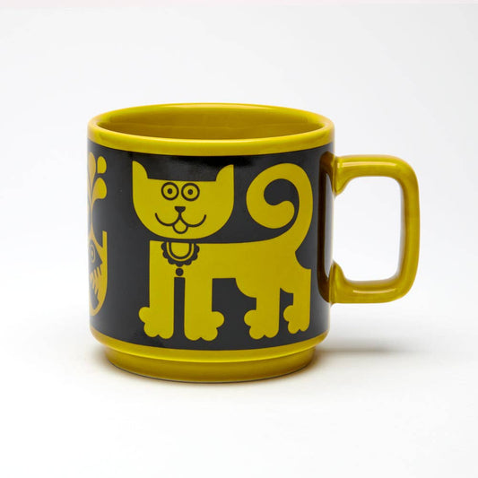 Hornsea Mug - Cat & Pirhana