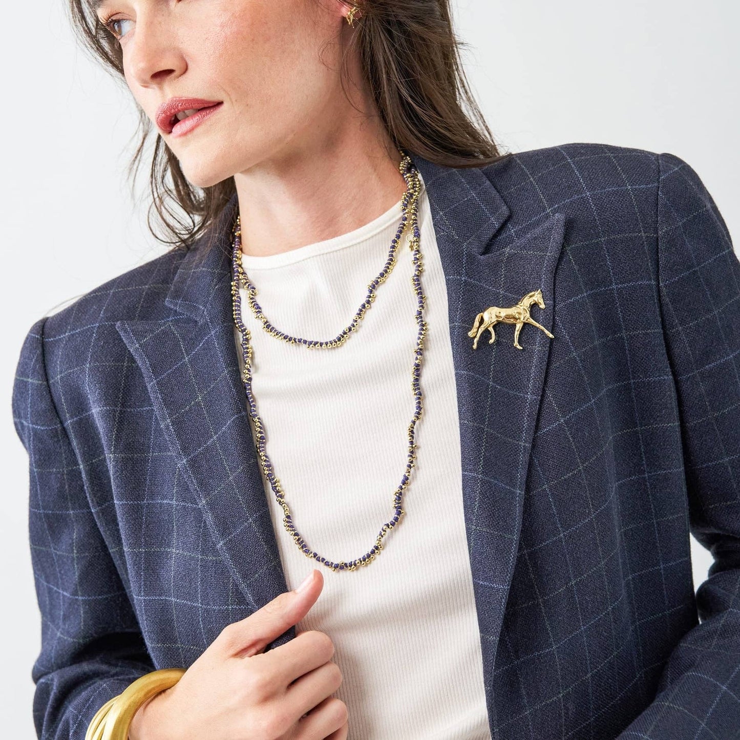 Calliope Horse Brooch