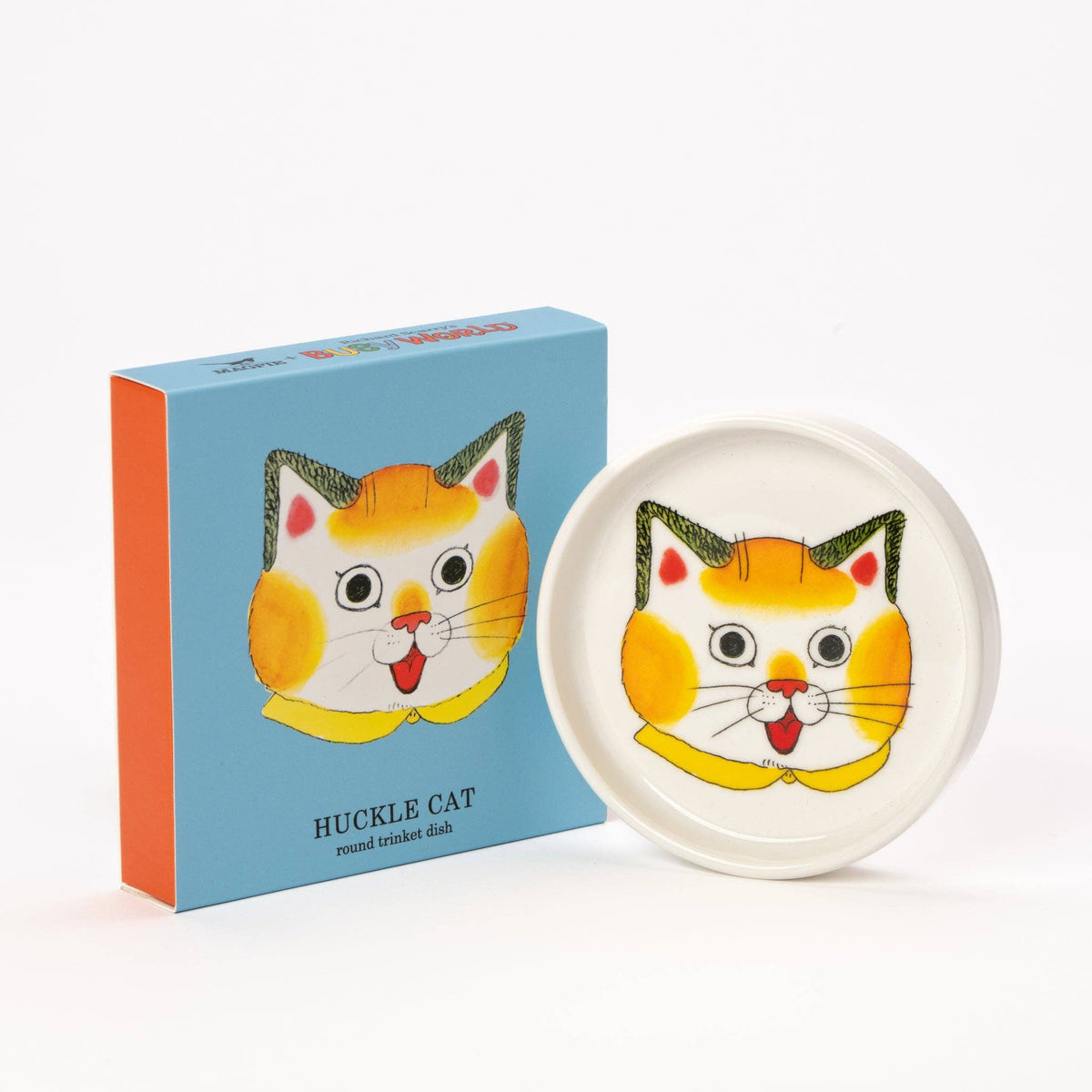 Richard Scarry Trinket Dish - Round - Huckle Face