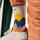 BILLYBELT Patterned Combed Cotton Socks - Palccoyo