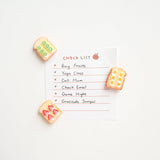 Fruit Toast Magnet Set