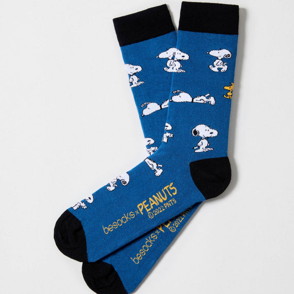 BeSnoopy Blue Socks