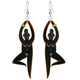 Nudie Yoga Ladies Earrings - Black