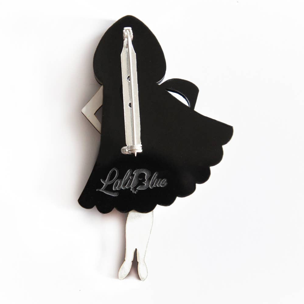 Little Death Girl Brooch