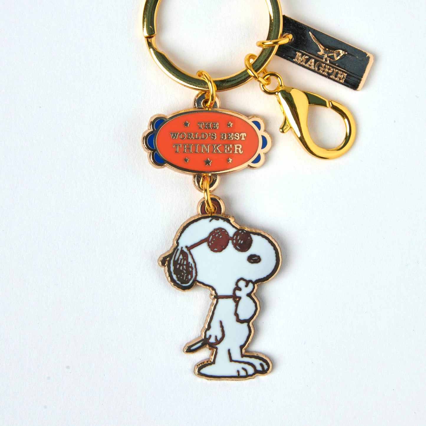 Peanuts World's Best Keyring - Thinker
