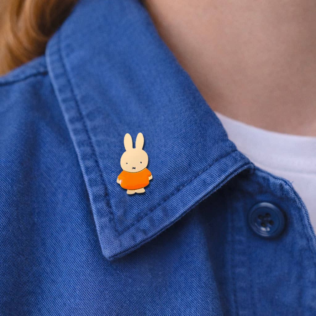 Miffy Enamel Pin - Orange