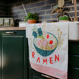 Ramen Cotton Tea Towel