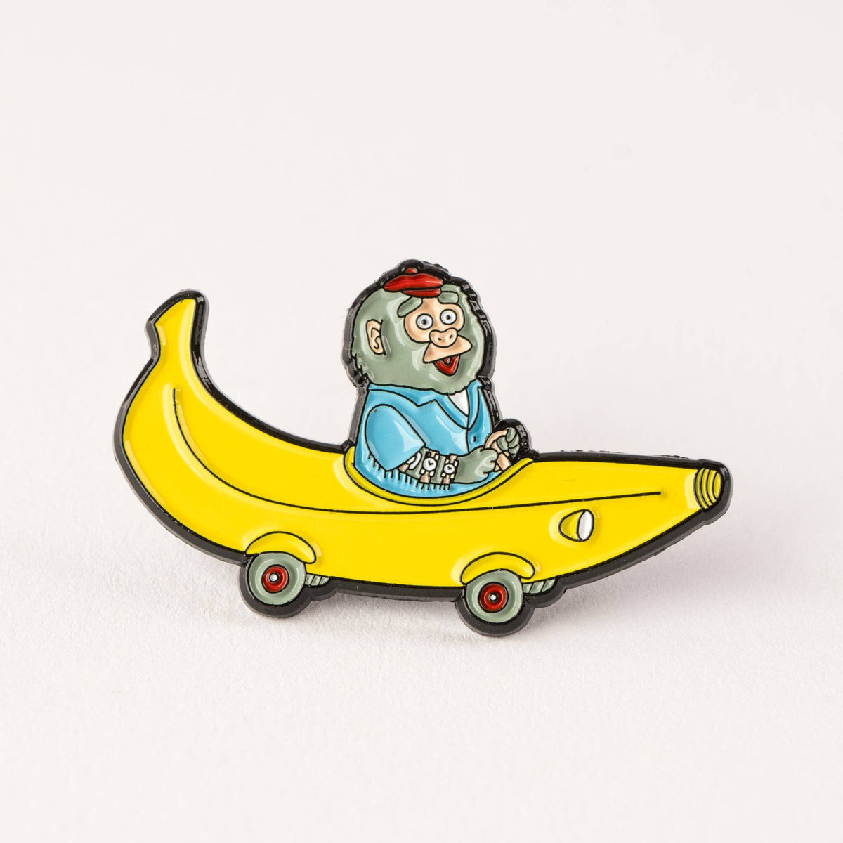 Richard Scarry Enamel Pin - Bananamobile