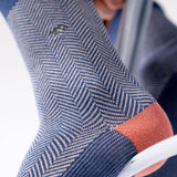 BILLYBELT Chevron Combed Cotton Socks - Disko