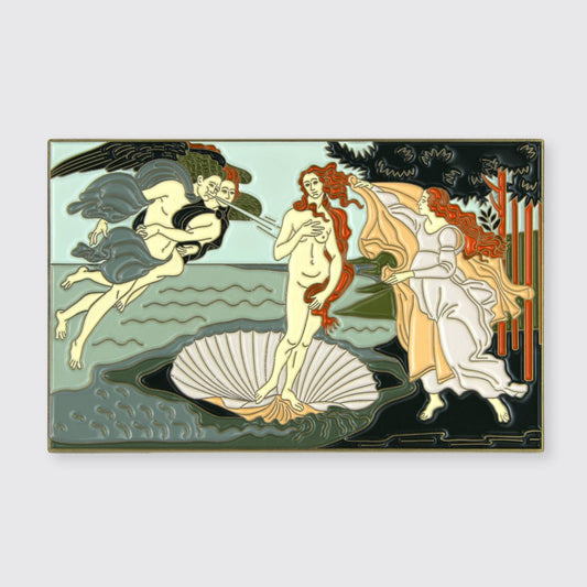 The Birth of Venus Enamel Pin