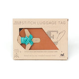 DIY Cross Stitch Luggage Tag Kit