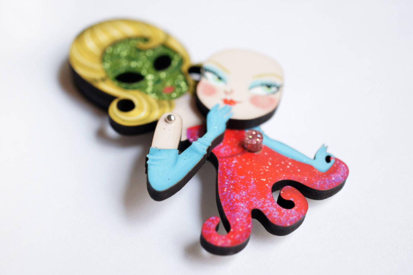 Martian Brooch