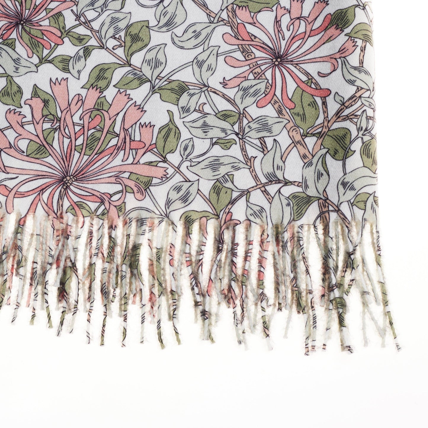 May Morris Honeysuckle Pashmina