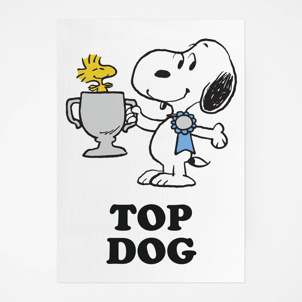 Peanuts Tea Towel - Top Dog