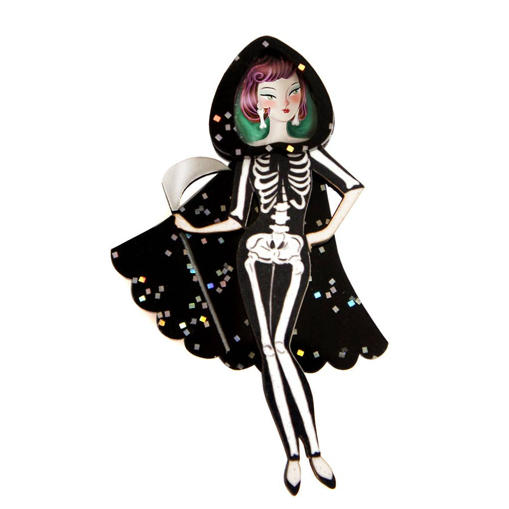 Little Death Girl Brooch