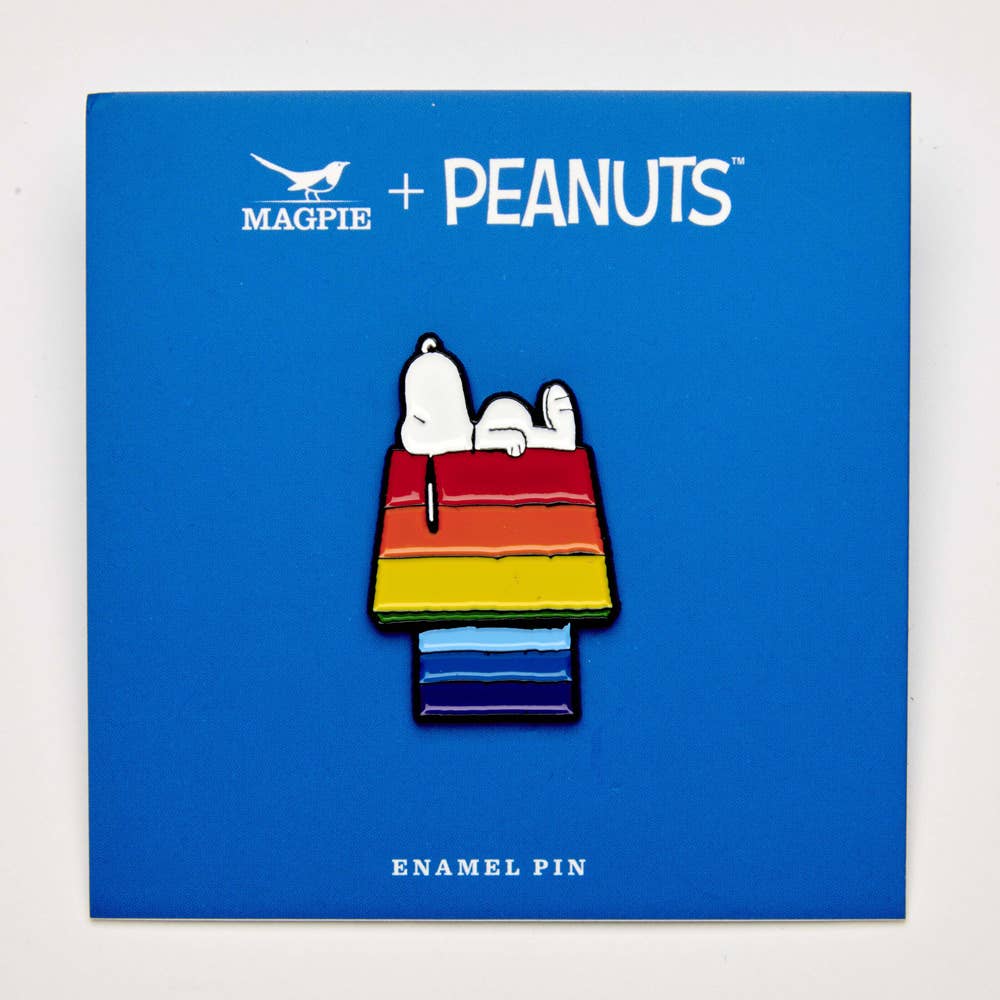 Peanuts Pin - Good Vibes - Rainbow House