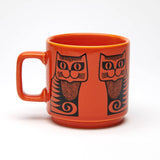 Hornsea Mug - Cat Orange