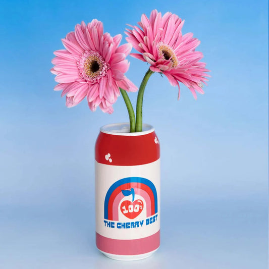Lucky Cherry Cream Soda Vase