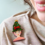 Fresh Festive Do Brooch