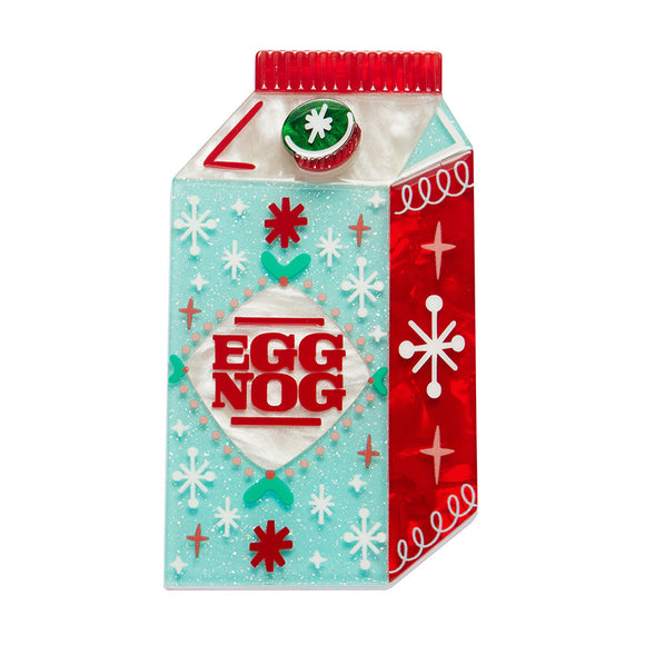 Don't Hog the Nog Brooch