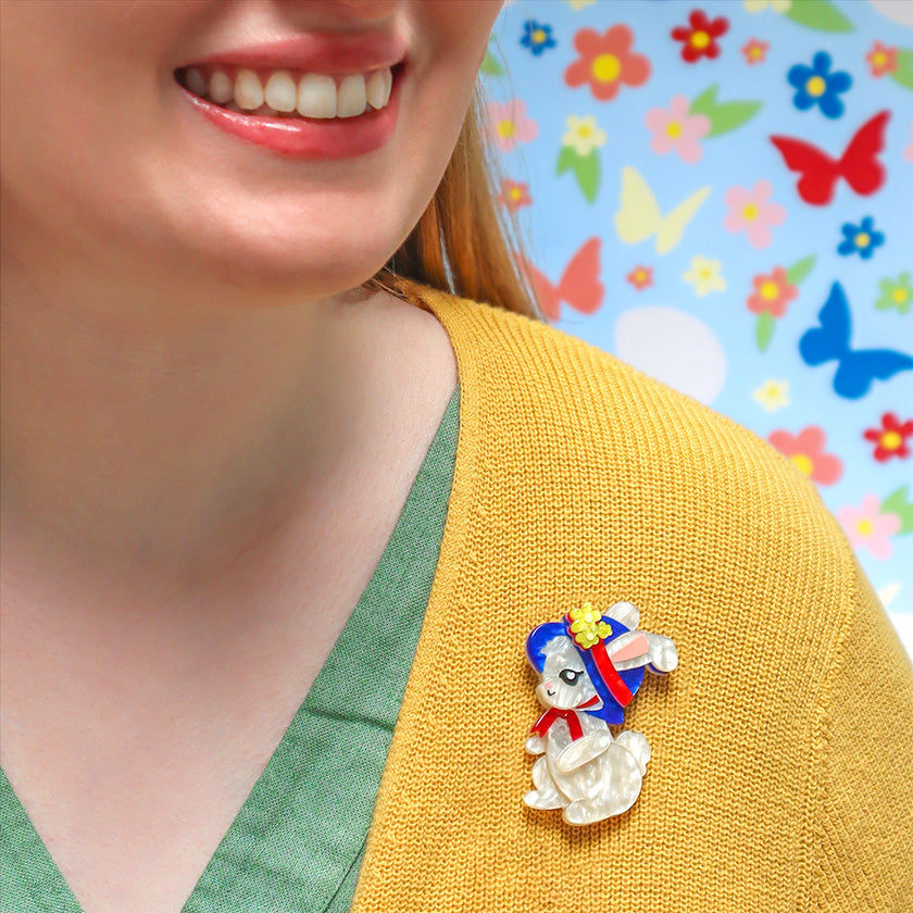 Easter Bunny Brooch