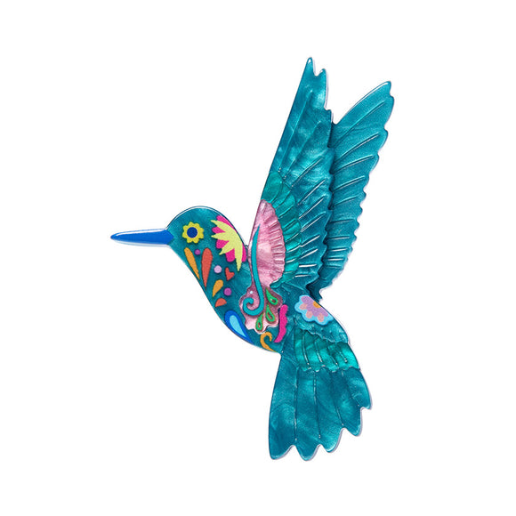 Frida's Hummingbird Brooch