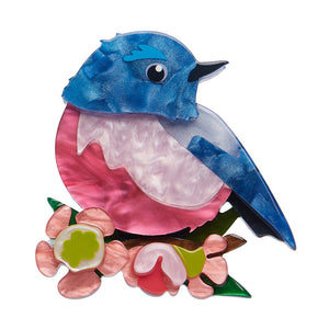 Riley the Robin Brooch