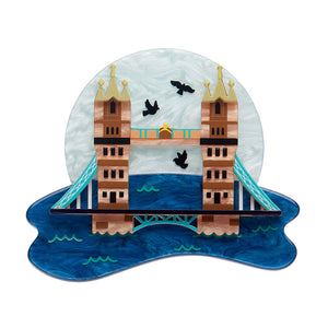 Tower Bridge Brooch