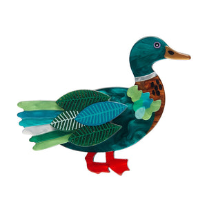 Mighty Mallard Brooch