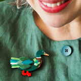 Mighty Mallard Brooch