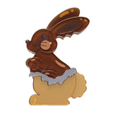 Cocoa the Bunny Brooch