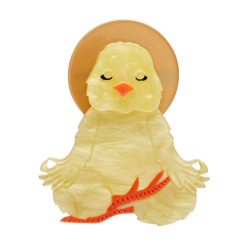 The Yoga Chick Brooch