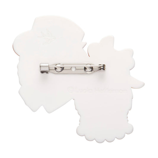 The Enamoured Alpacas Brooch