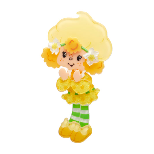 Lemon Meringue Brooch