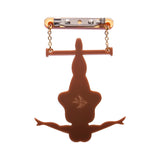 Trapeze with Ease Brooch