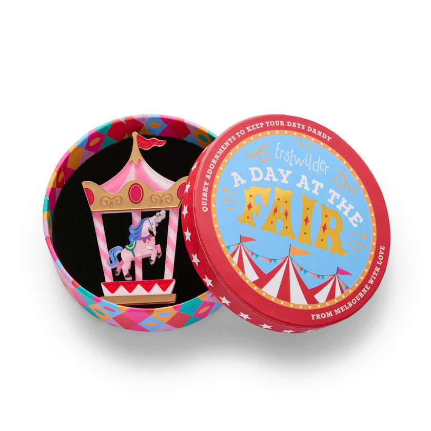 Carousel for One Brooch