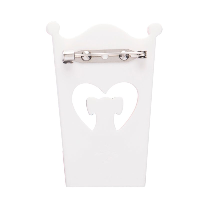 Free Kisses Brooch