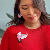 Gertie the Galah Brooch