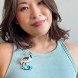 Elliot the Emu Brooch