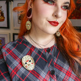 Jason Voorhees Mask Brooch